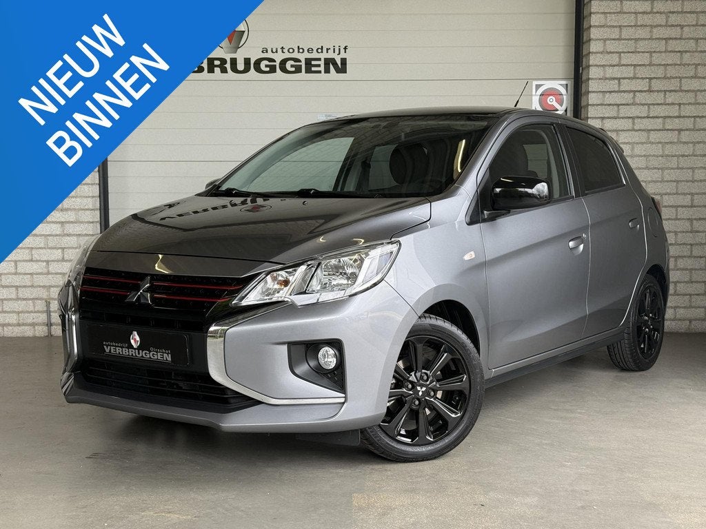 Mitsubishi Space Star 1.2 Black Edition | 1e eige. | 15"LMV, Auto's, Mitsubishi, Bedrijf, Te koop, Space Star, ABS, Airbags, Airconditioning
