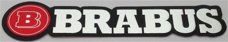 Brabus metallic sticker #1, Verzenden