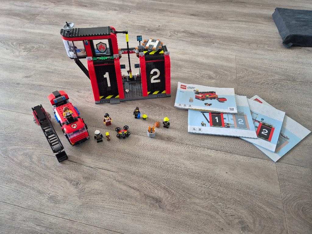 Brandweerkazerne lego, Ophalen, City, Lego, Zo goed als nieuw