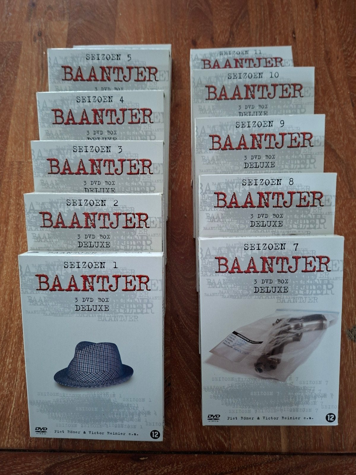 Baantjer Complete Serie DVD Boxen - Seizoen 1 t/m 11, Cd's en Dvd's, Ophalen, Misdaad, Zo goed als nieuw, Vanaf 12 jaar