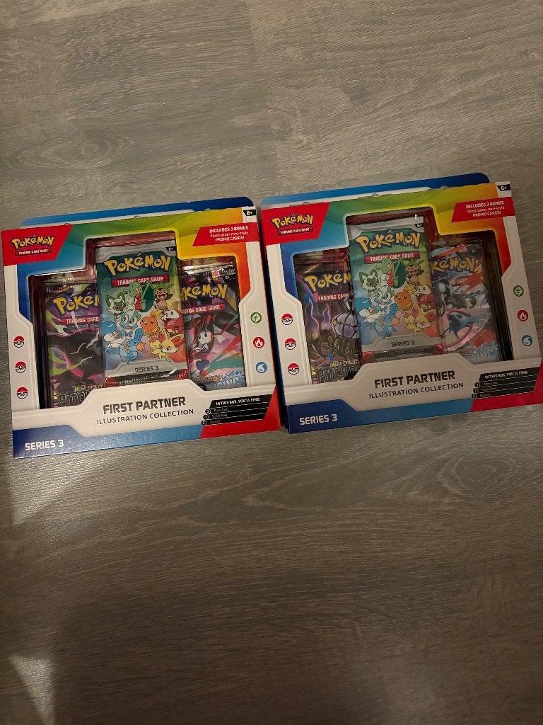 Pokemon First partner series 3, Ophalen of Verzenden, Nieuw, Booster
