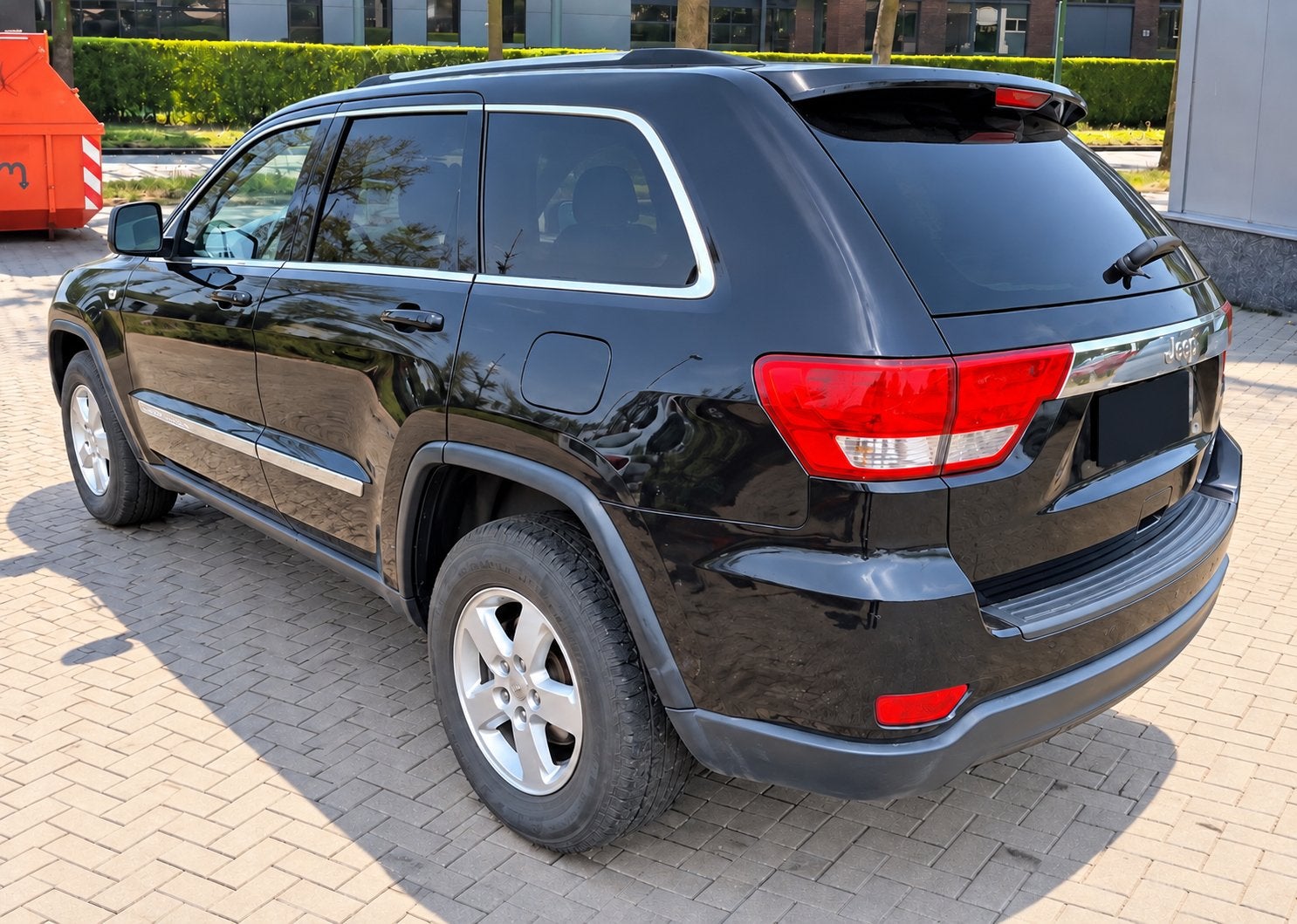 ‼️JEEP GRAND CHEROKEE 3.6 V6 286PK ZWART BJ2012 YOUNGTIMER‼️, Auto's, Automaat, Zwart, Zwart, Bedrijf