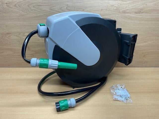 Slanghaspel wand automatisch 15m., Eddiys, Espel, Nieuw, Info@eddiys.eu