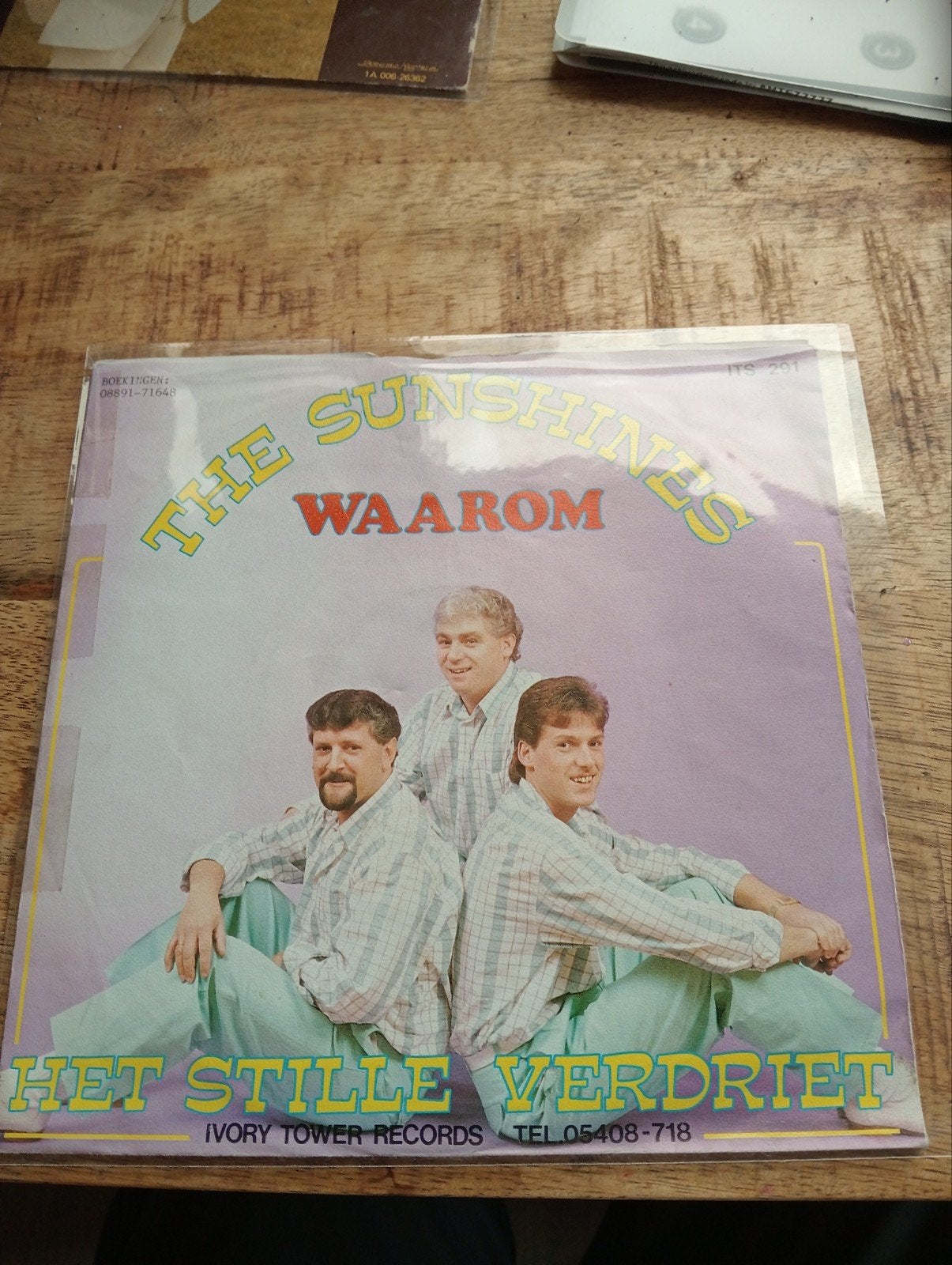The Sunshines - waarom, Ophalen of Verzenden, Zo goed als nieuw, Overige formaten, Levenslied of Smartlap