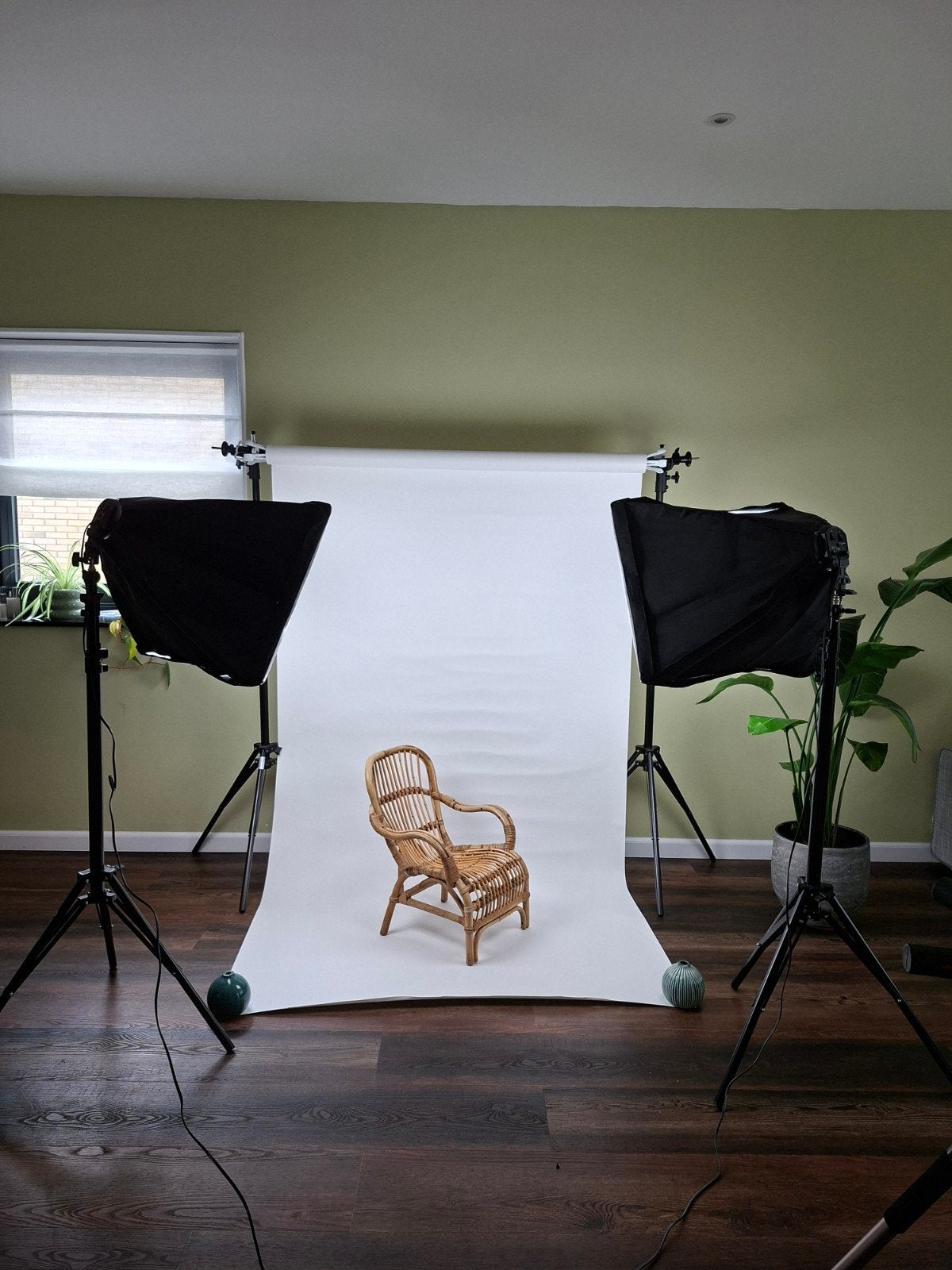 Complete fotostudio van Bresser met draagtas, Ophalen, Complete fotostudio, Bresser, Zo goed als nieuw