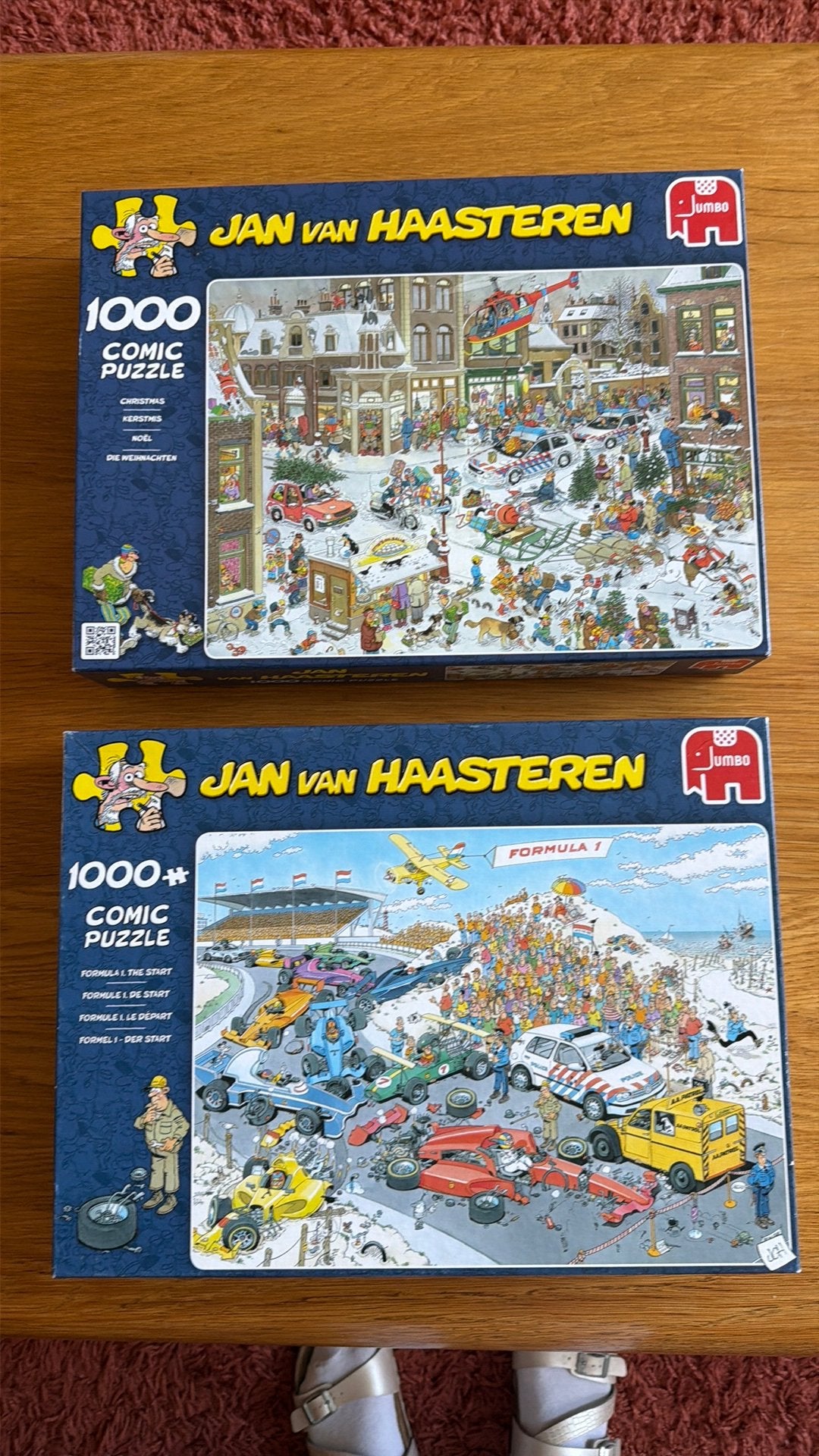 Jan van Haasteren puzzels, Ophalen, 500 t/m 1500 stukjes, Zo goed als nieuw