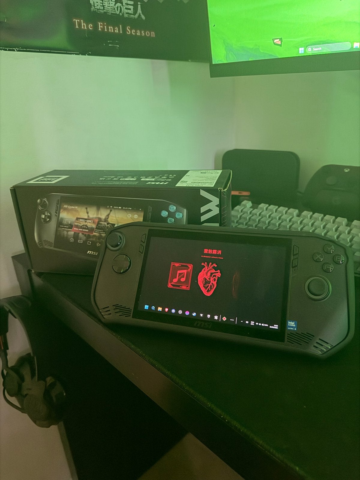MSI Claw A1M - Moet zsm weg Deze week maar 250!!, Ophalen, MSI, Zo goed als nieuw