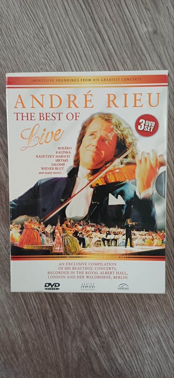 Dvd set Andre rieu, Ophalen of Verzenden, Zo goed als nieuw