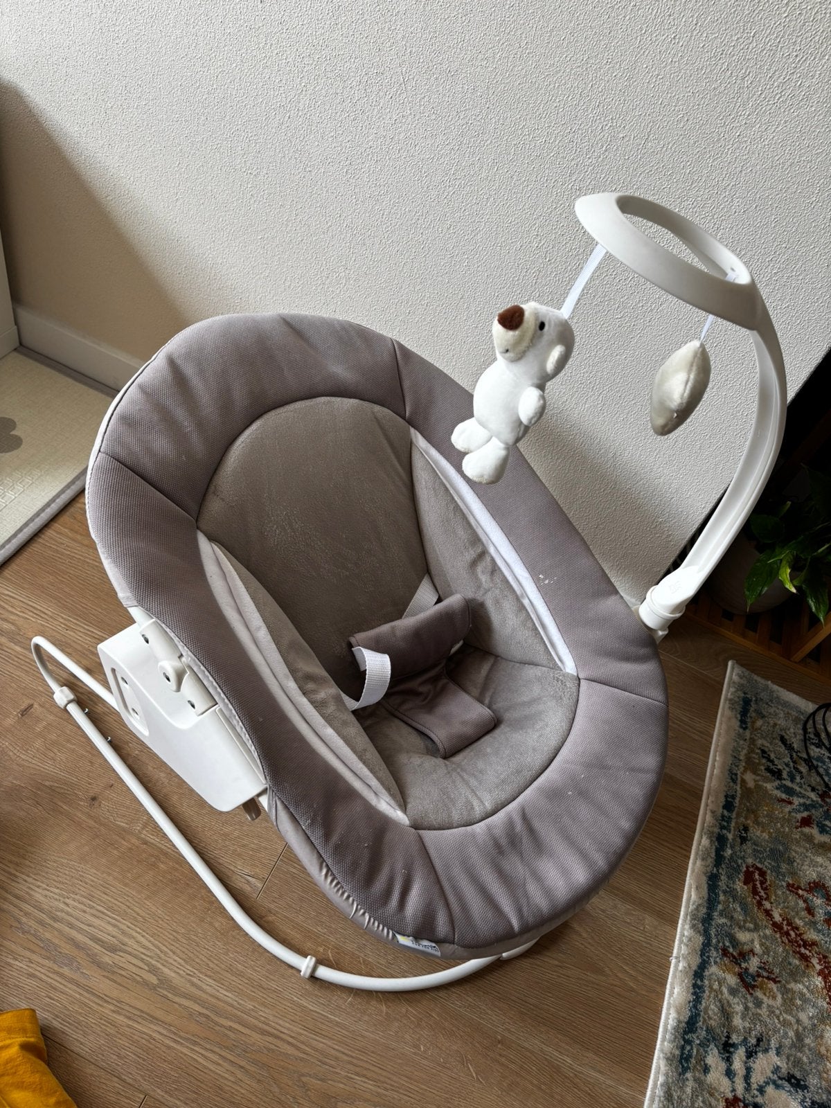 Baby bouncer, Ophalen, Zo goed als nieuw