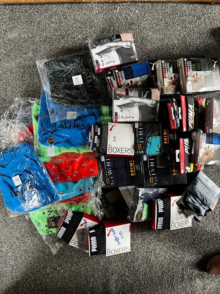 Partij boxershort /zwembroeken minimaal €75 excl verzendkost, Ophalen of Verzenden, Nieuw