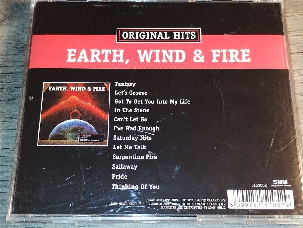 Earth Wind & Fire - Original Hits, Ophalen of Verzenden, Zo goed als nieuw