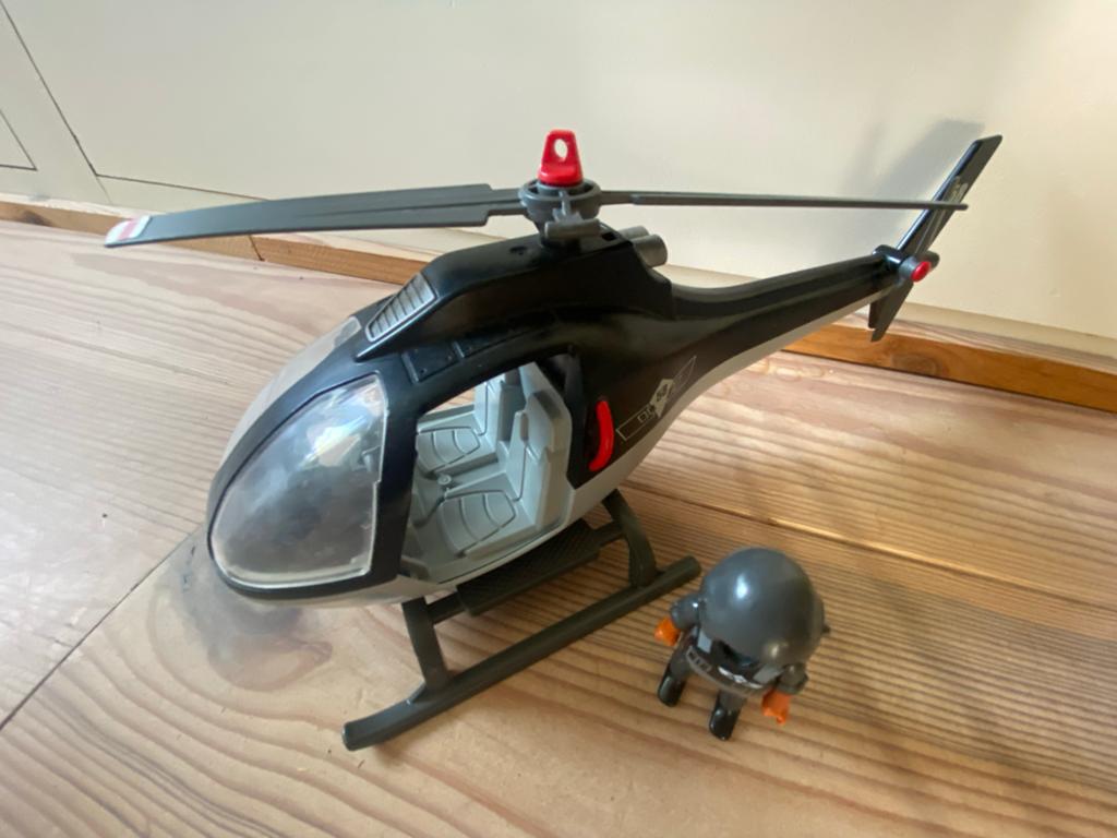 Playmobil Helikopter met Piloot - 5563, Ophalen of Verzenden, Gebruikt, Complete set