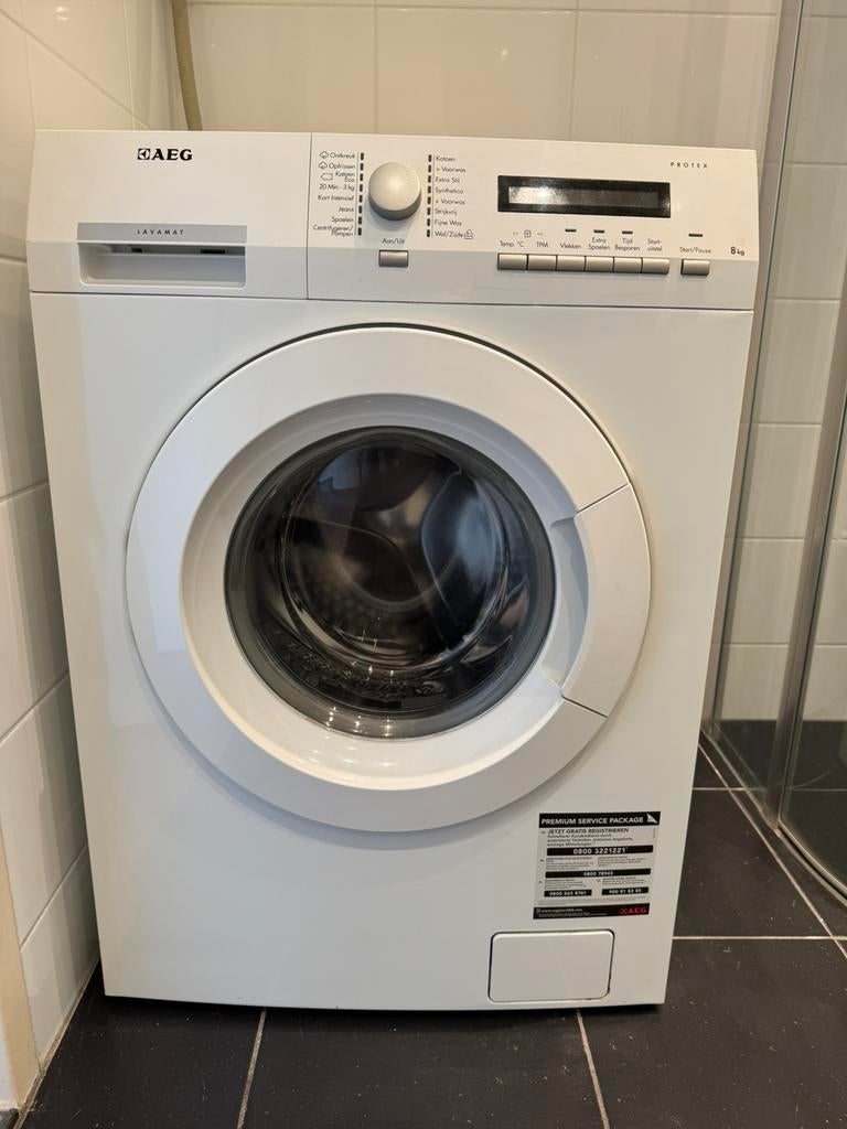 Wasmachine AEG, Ophalen, Gebruikt, 1200 tot 1600 toeren