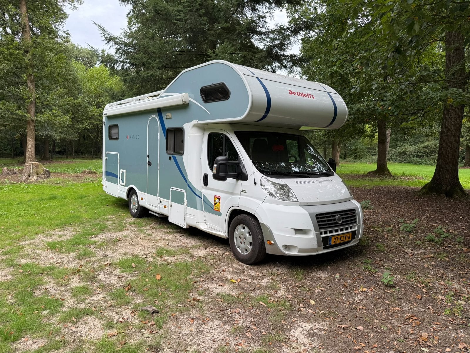 Dethleffs Advantage Alkoof Camper C1 2010, Caravans en Kamperen, Alkoof, Ringverwarming, Fiat, 6 tot 7 meter