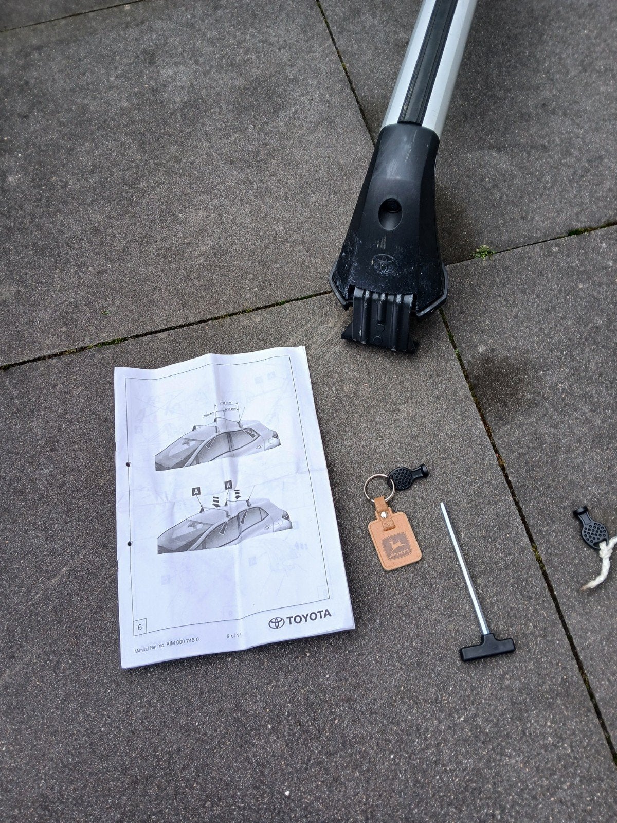 dakdragers Toyota auris, Auto diversen, Ophalen, Gebruikt