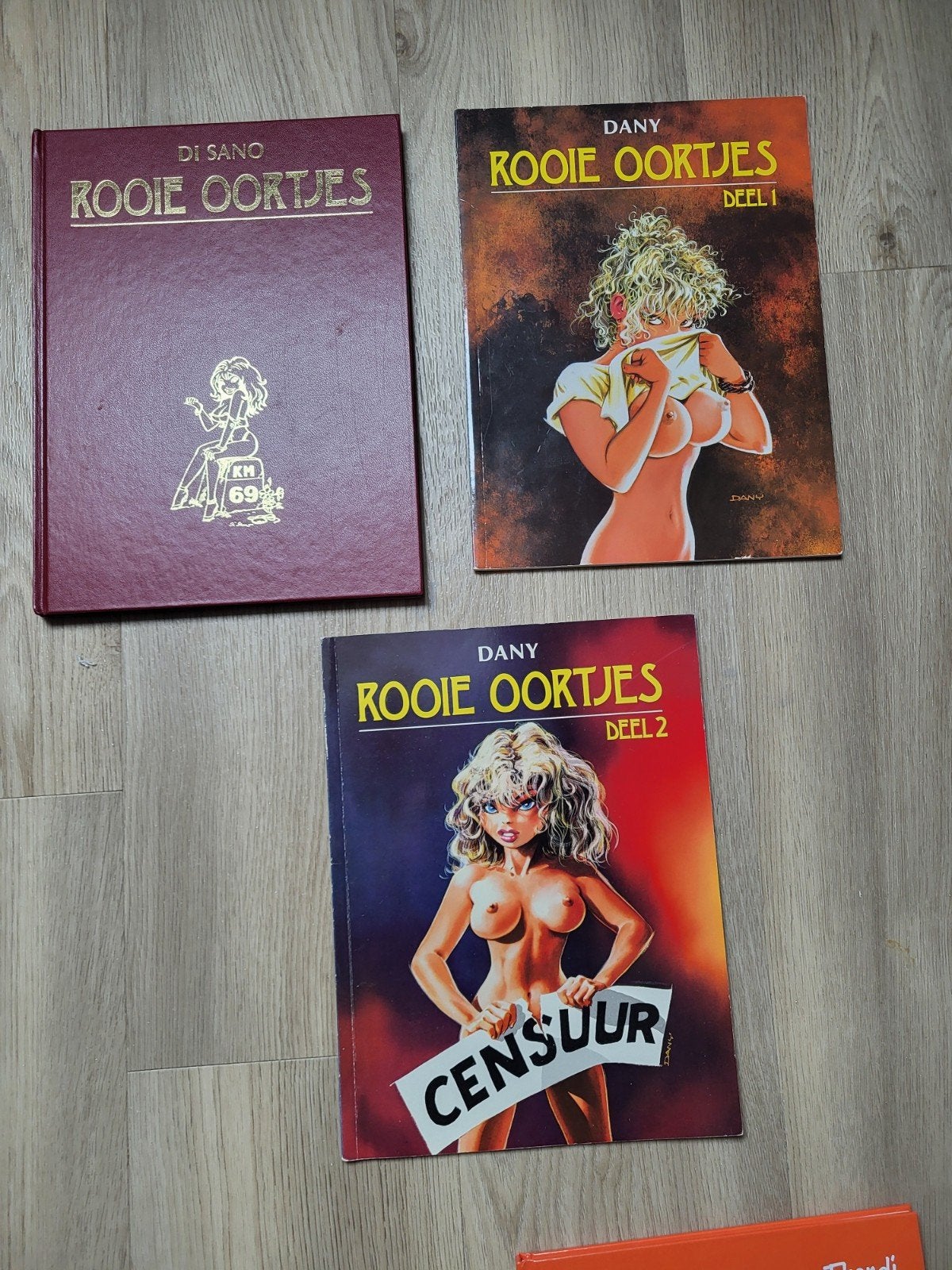 Rooie Oortjes - 3 delen in uitstekende staat, Boeken, Meerdere stripboeken, Ophalen of Verzenden, Zo goed als nieuw