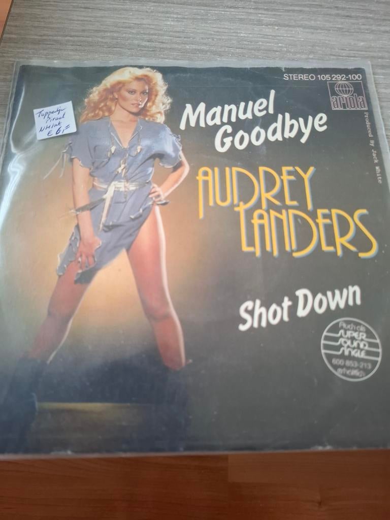AUDEY LANDERS MANUEL GOODBYE  Klassenummer near mint!, Cd's en Dvd's, Vinyl | Nederlandstalig, Ophalen of Verzenden, Zo goed als nieuw