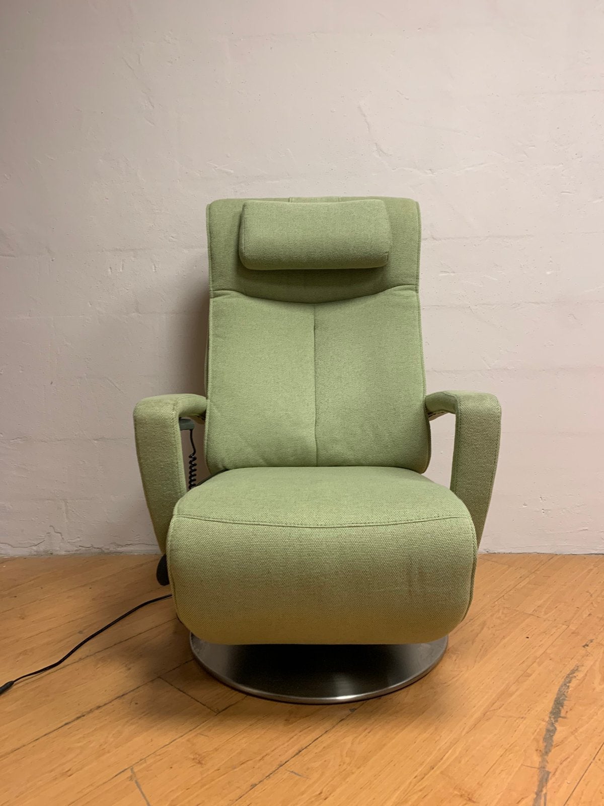Relax fauteuil van het top merk Prominent. Met garantie., Ophalen, Minder dan 75 cm, Leer, Zo goed als nieuw