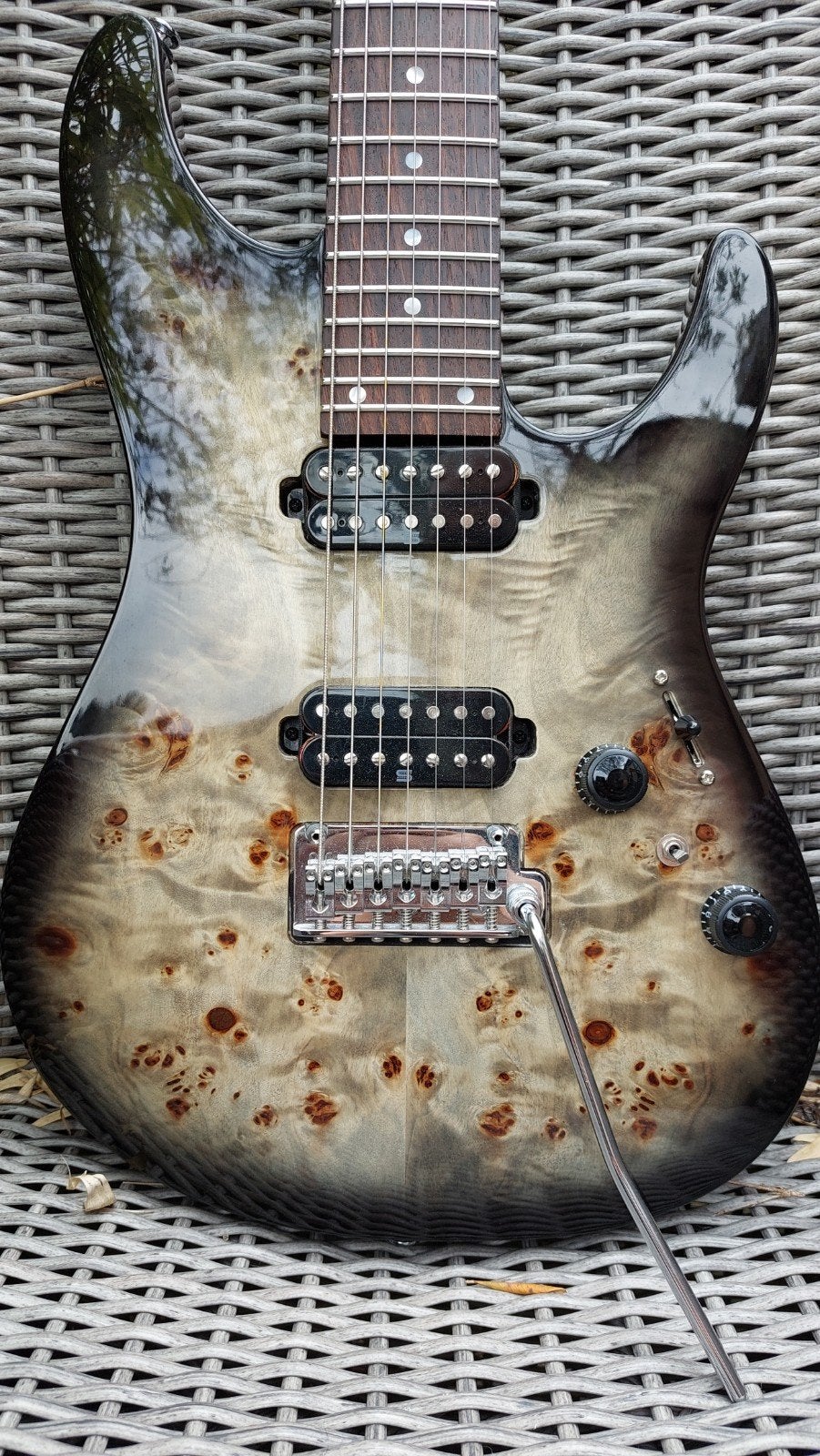 Ibanez AZ427P1PB Premium 7-snarige elektrische gitaar, Ophalen, Zo goed als nieuw, Solid body, Ibanez