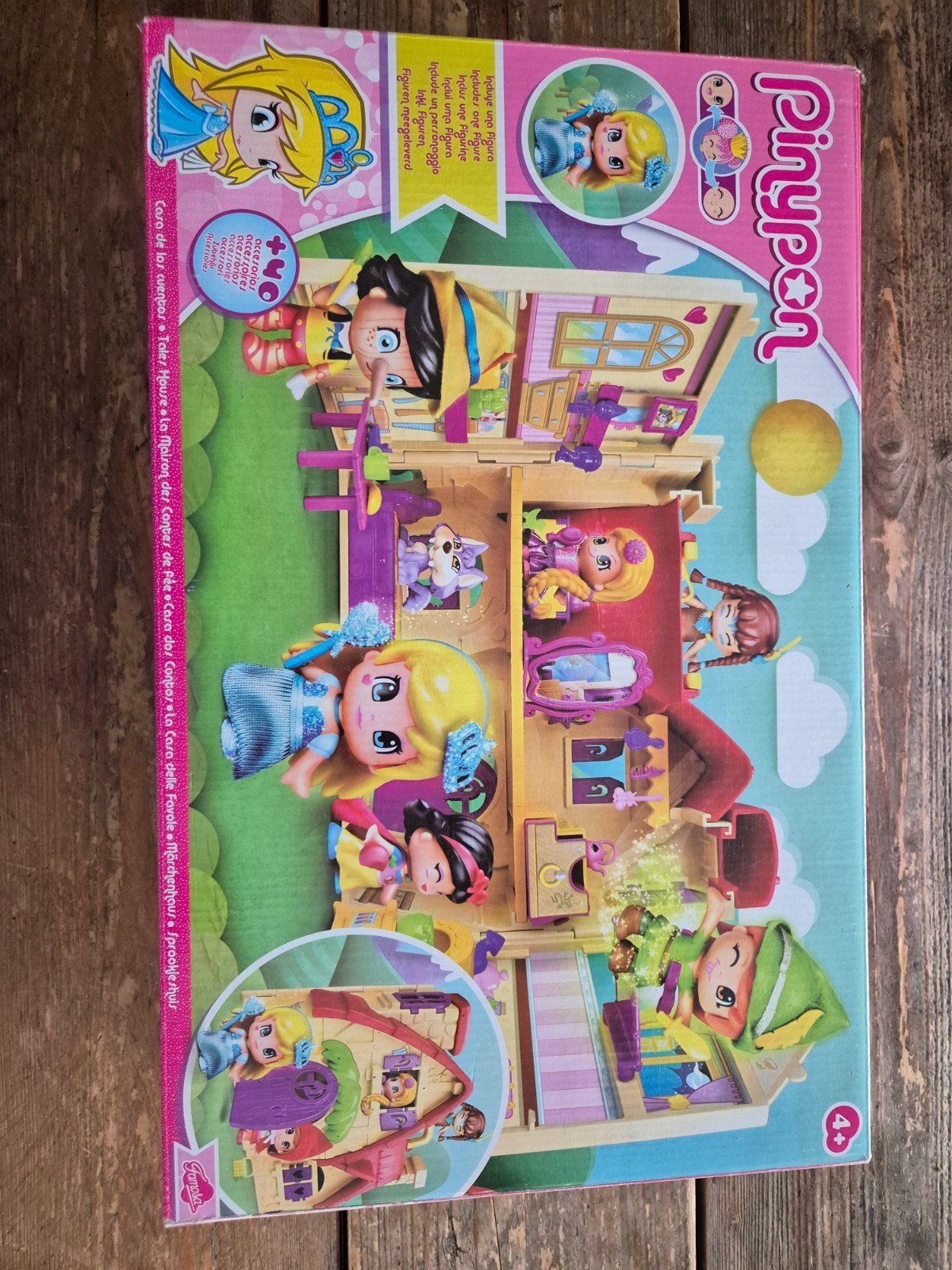 Pinypon Huis met poppen en accessoires, Ophalen of Verzenden, Zo goed als nieuw