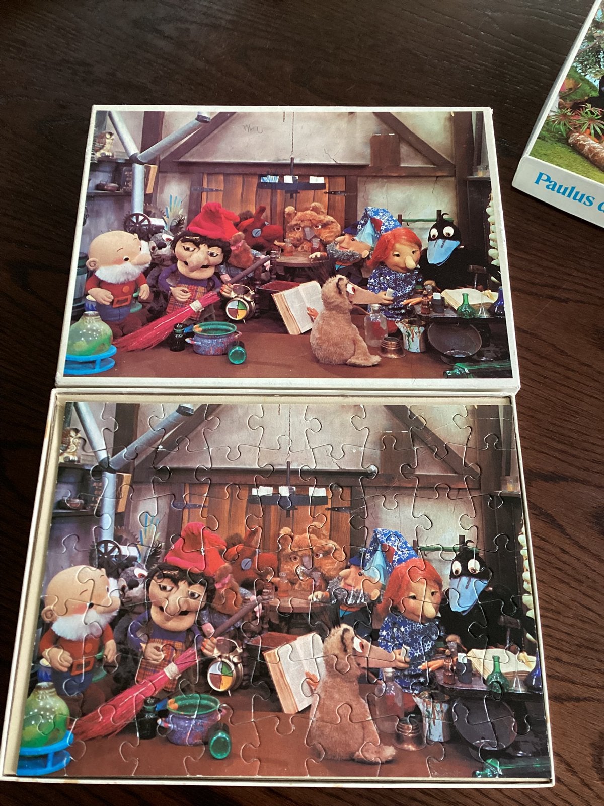 Diversen wat oudere legpuzzels oa barbapapa,tita tovenaar,en, Hobby en Vrije tijd, Ophalen of Verzenden, 500 t/m 1500 stukjes