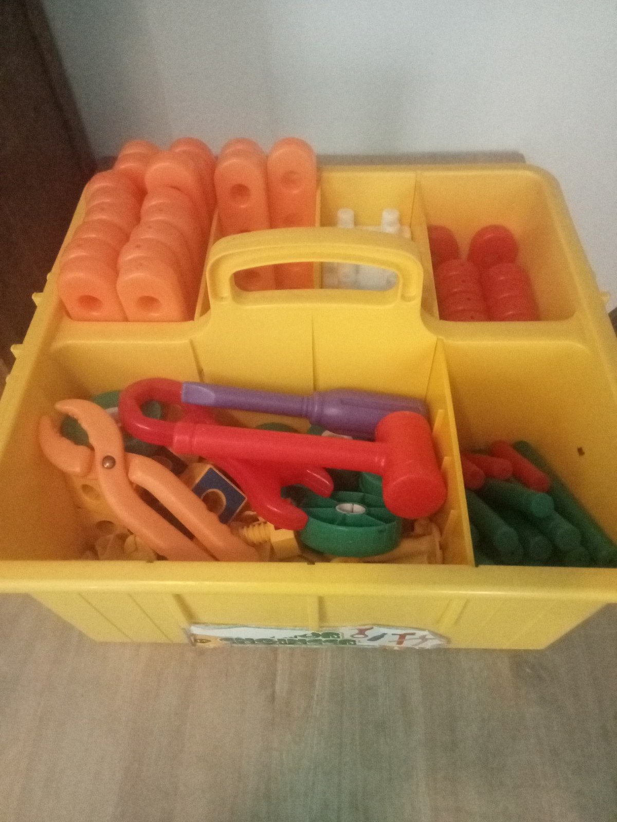 Bouwpakket Junior Engineer met gereedschap en koffer, Ophalen of Verzenden, Gebruikt, Bouwen