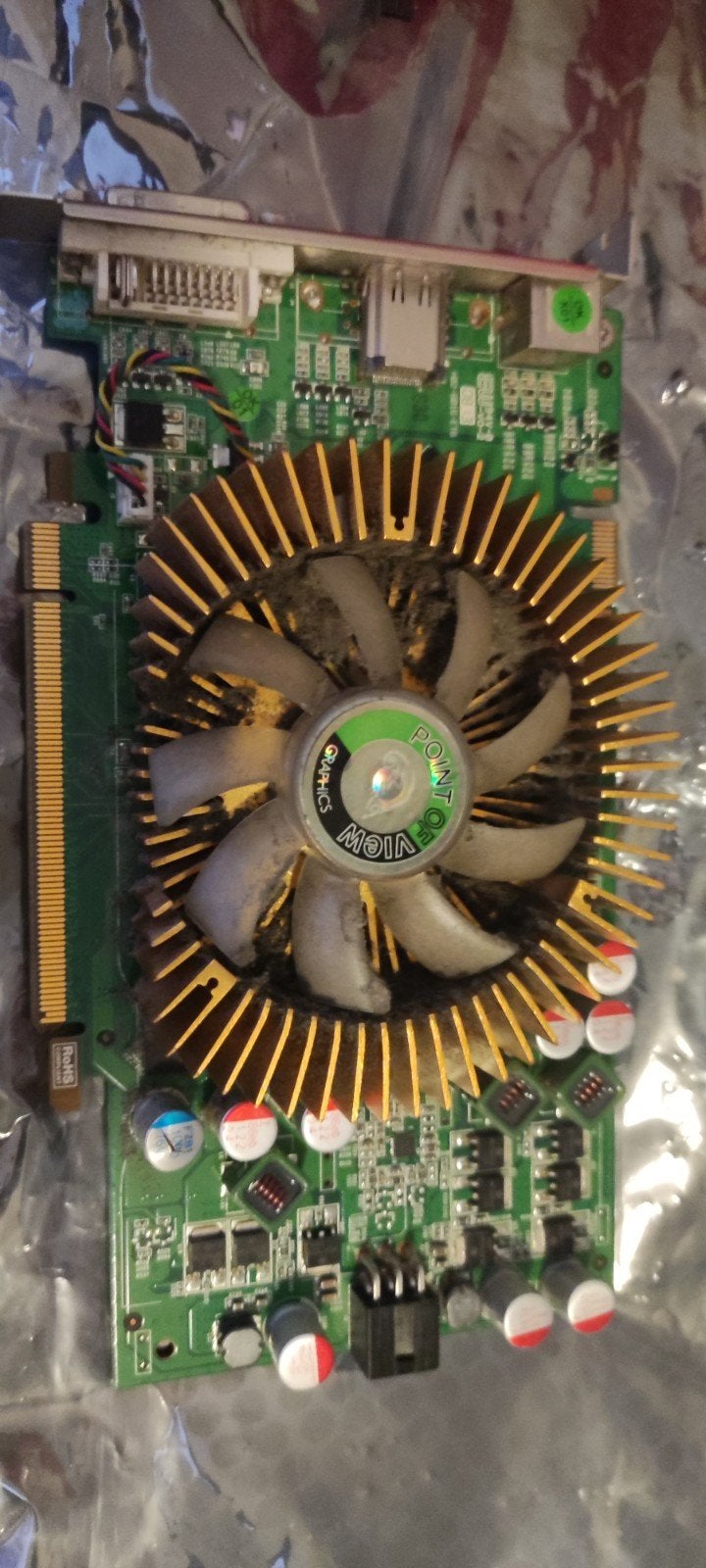 Point of View GeForce 9600 GT, Gebruikt, GDDR3, HDMI, Ophalen of Verzenden