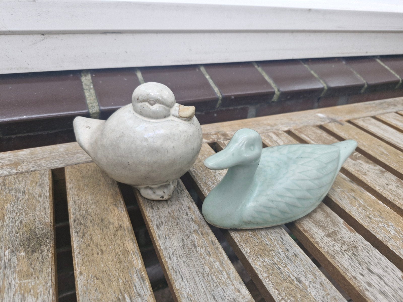 Eenden beeldjes, Ophalen, Rond, Minder dan 25 cm