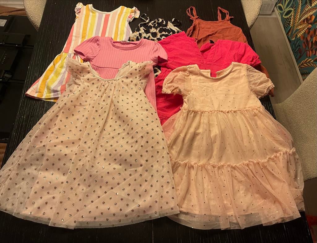 Grote Zomerkledingbundel Meisjes Maat 98/104 (62 stuks), Ophalen, Gebruikt, Meisje