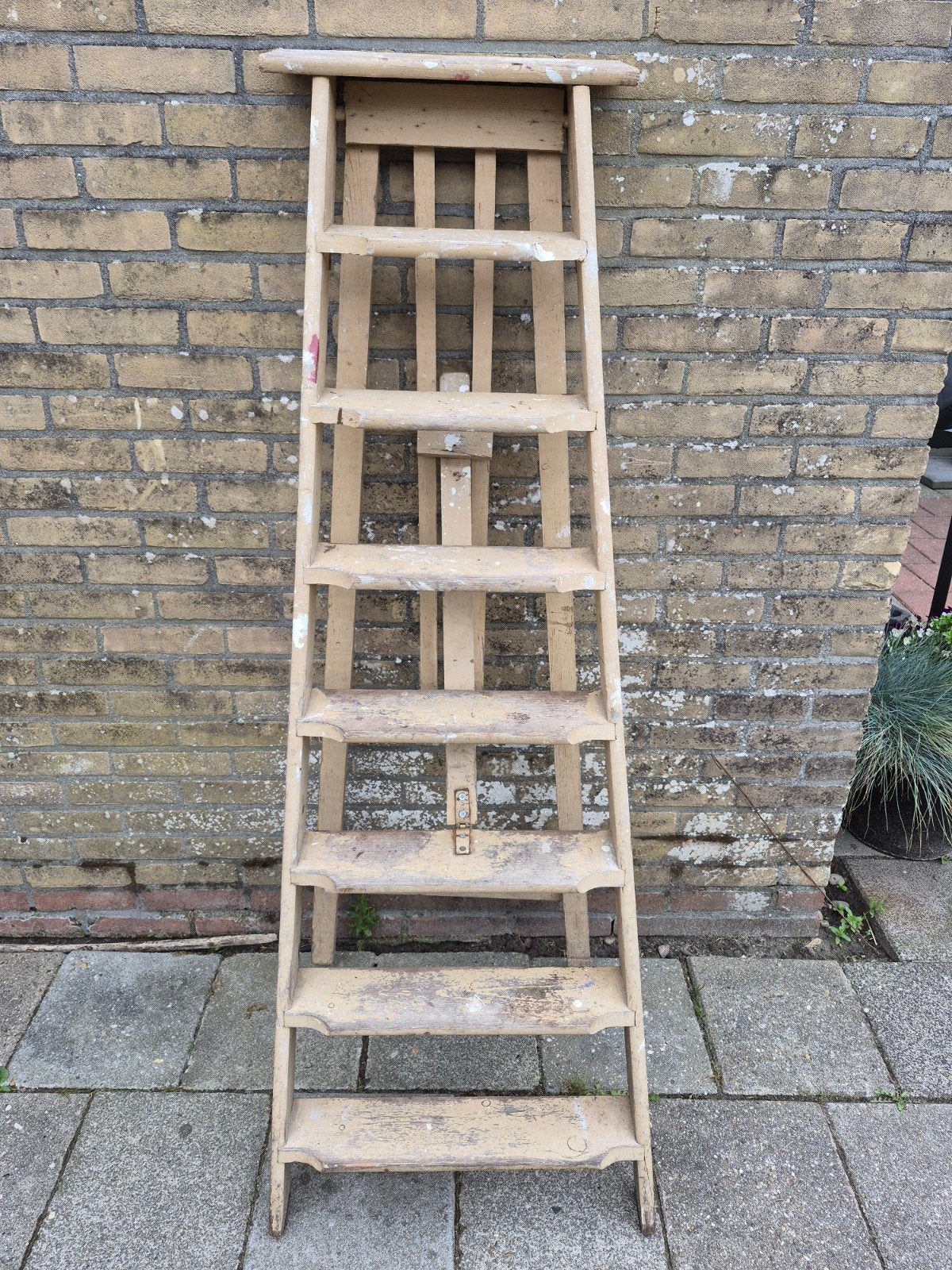 Schilders trap hout., Ophalen of Verzenden, Gebruikt, Hout, Overige typen