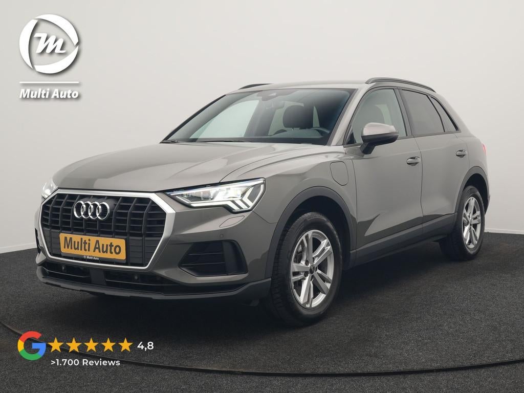 Audi Q3 45 TFSI e S edition PHEV 245pk Dealer O.H. | Adaptiv, Auto's, Audi, Gebruikt, Zwart, Automatische klimaatregeling, Hybride Elektrisch/Benzine