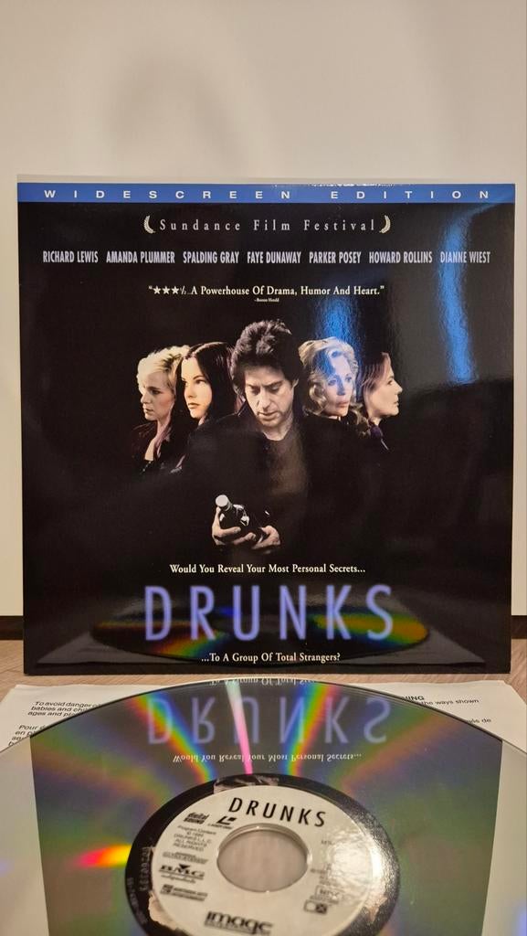 Drunks Laserdisc, 1990 - 1999, Ophalen of Verzenden, Zo goed als nieuw, 12 inch