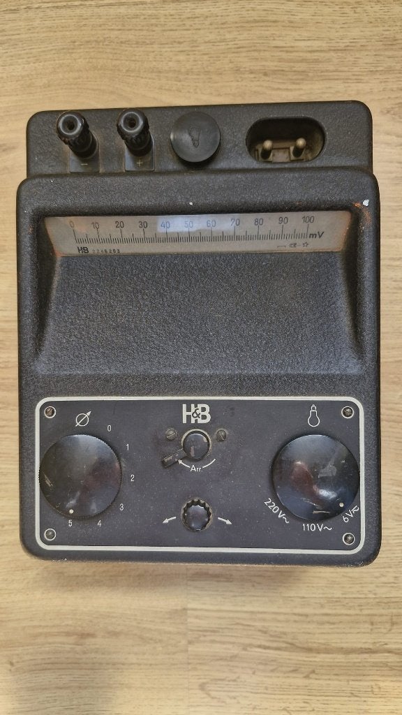 Vintage H&B (Hartmann & Braun) laboratorium– jaren ’50, Antiek en Kunst, Ophalen of Verzenden