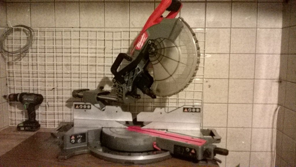 Milwaukee M18 FMS305-0 18V accu Afkortzaagmachine body  305, Gebruikt, Ophalen of Verzenden, Afkortzaag, 30 tot 70 mm