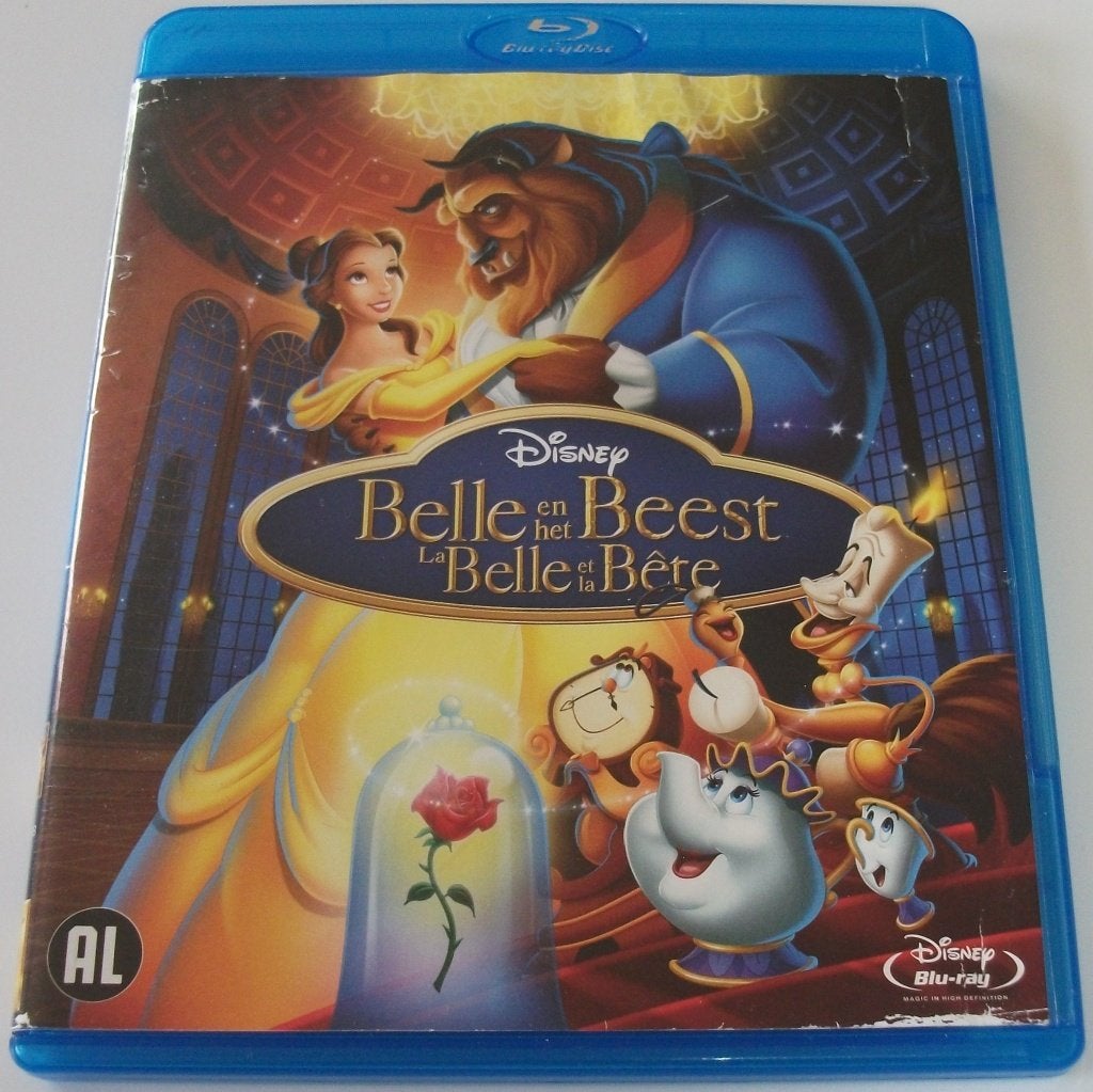 Blu-Ray *** BELLE EN HET BEEST *** Walt Disney Classics 33, Nederlands, Ophalen of Verzenden, Zo goed als nieuw, Familie