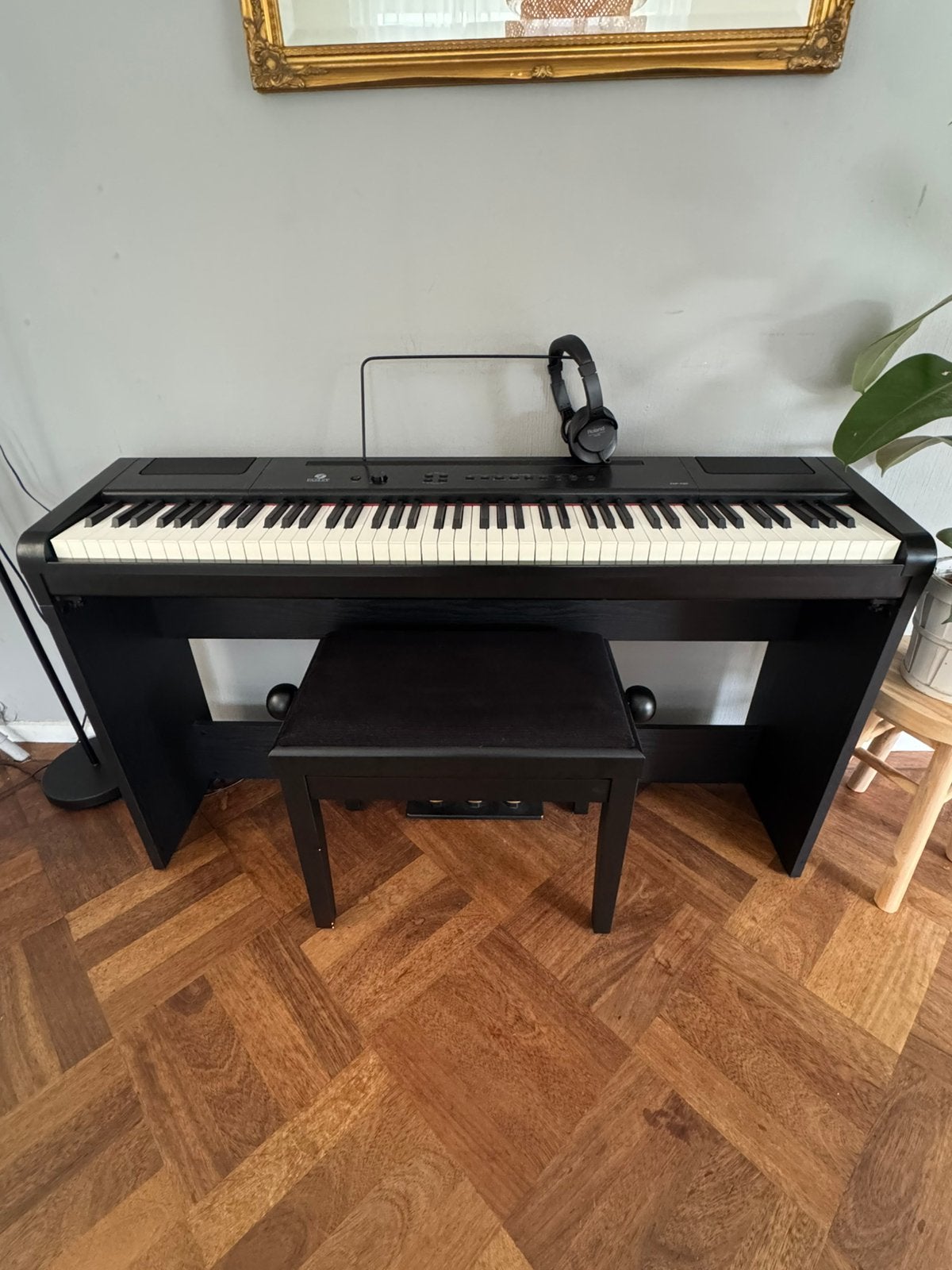 Elektrische piano, Ophalen, Zo goed als nieuw, Zwart