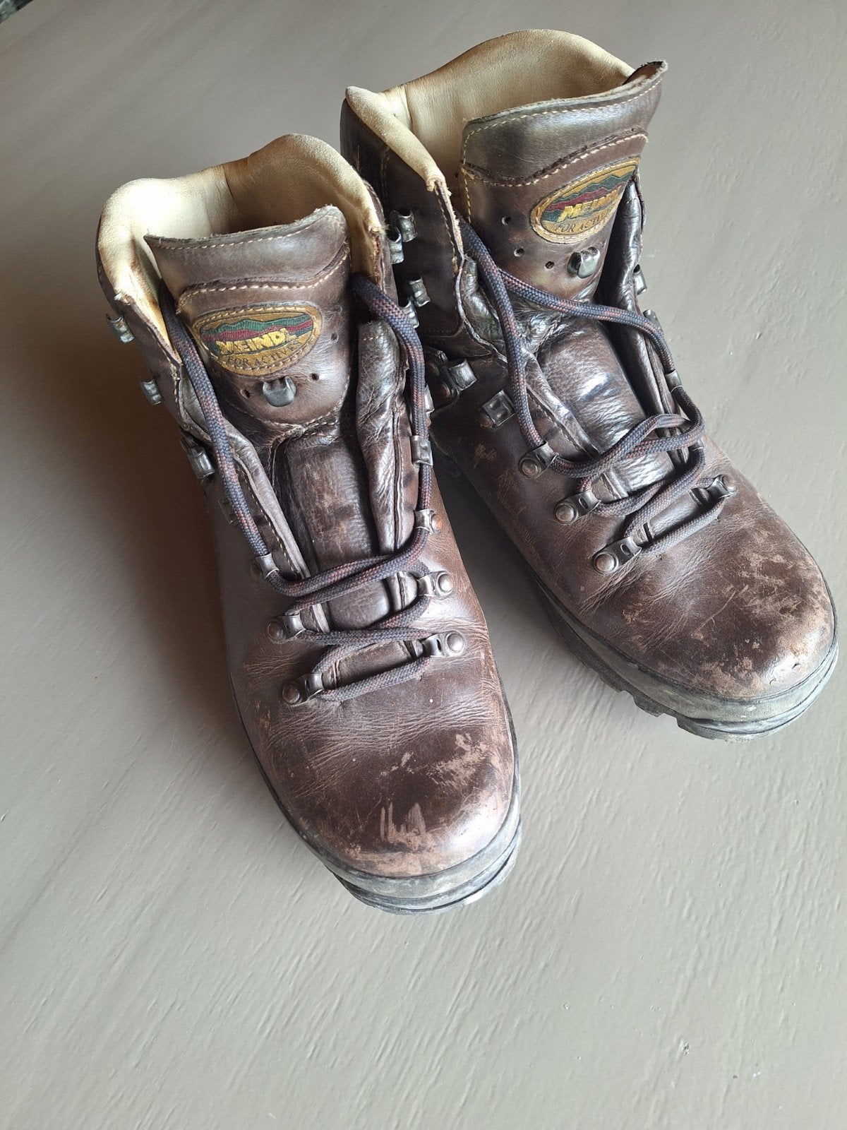 Meindl Hoge Wandelschoenen - Maat 8.5 (42.5), Ophalen of Verzenden, Gebruikt, Schoenen