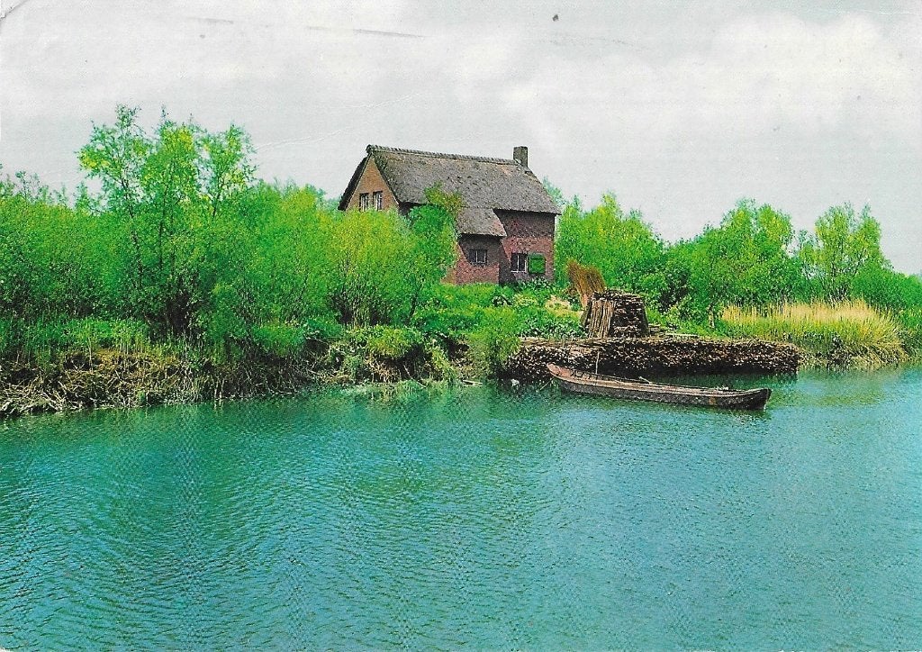 AK Biesbosch - Het Gat van Buisjes, Ophalen of Verzenden, 1960 tot 1980, Gelopen, Noord-Brabant