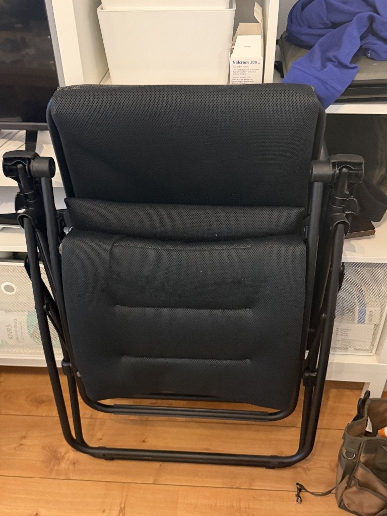 Lafuma RSX Clip AirComfort — recliner chair, Ophalen, Zo goed als nieuw, Metaal, Inklapbaar