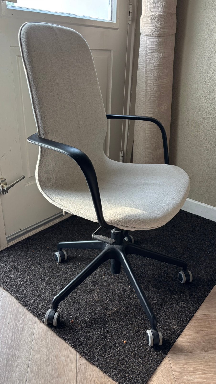 Bureaustoel LÅNGFJÄLL, Huis en Inrichting, Ophalen, Zo goed als nieuw, Beige
