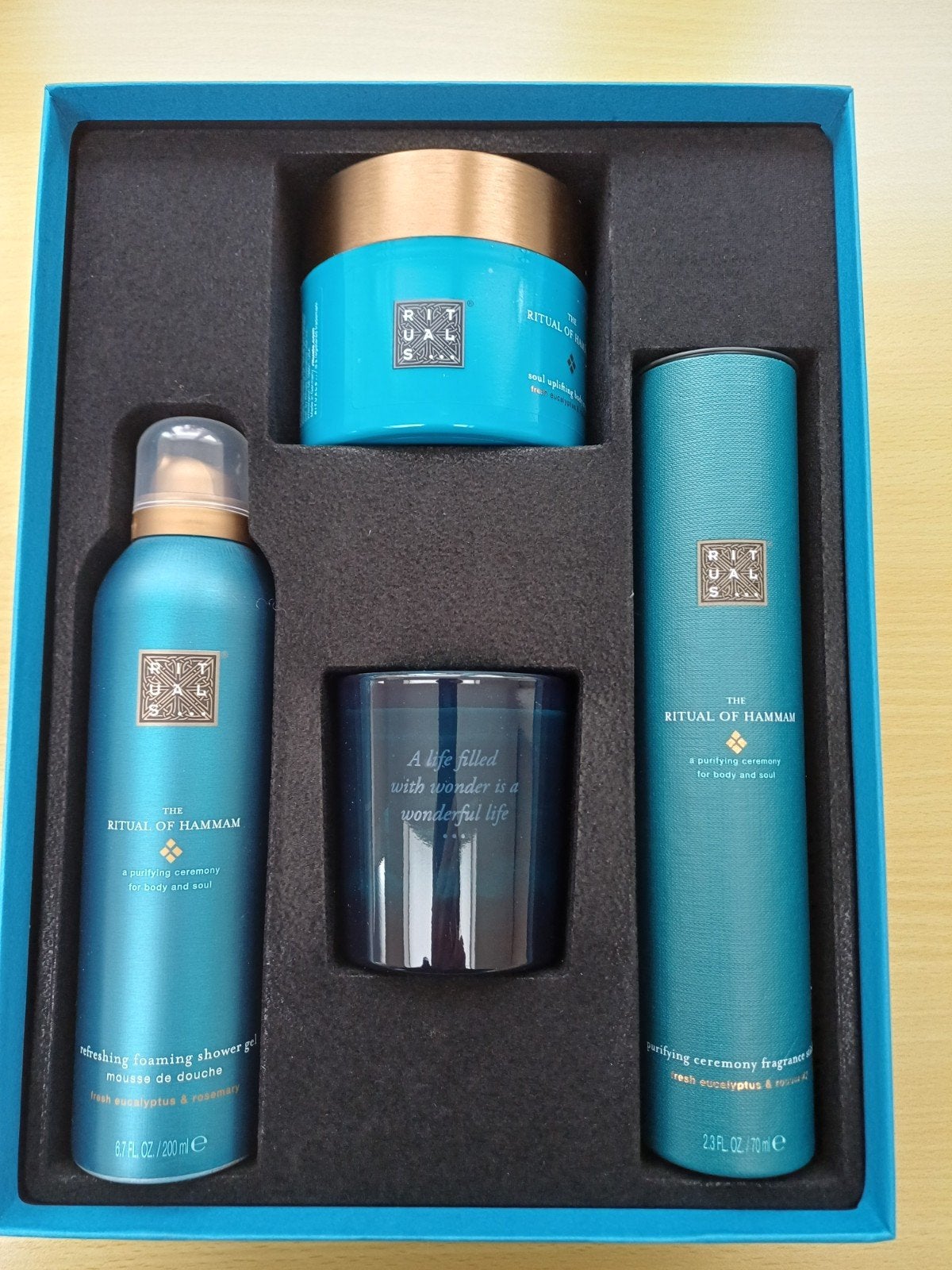 rituals ritual of hammam giftset, Ophalen of Verzenden, Nieuw, Bad & Douche