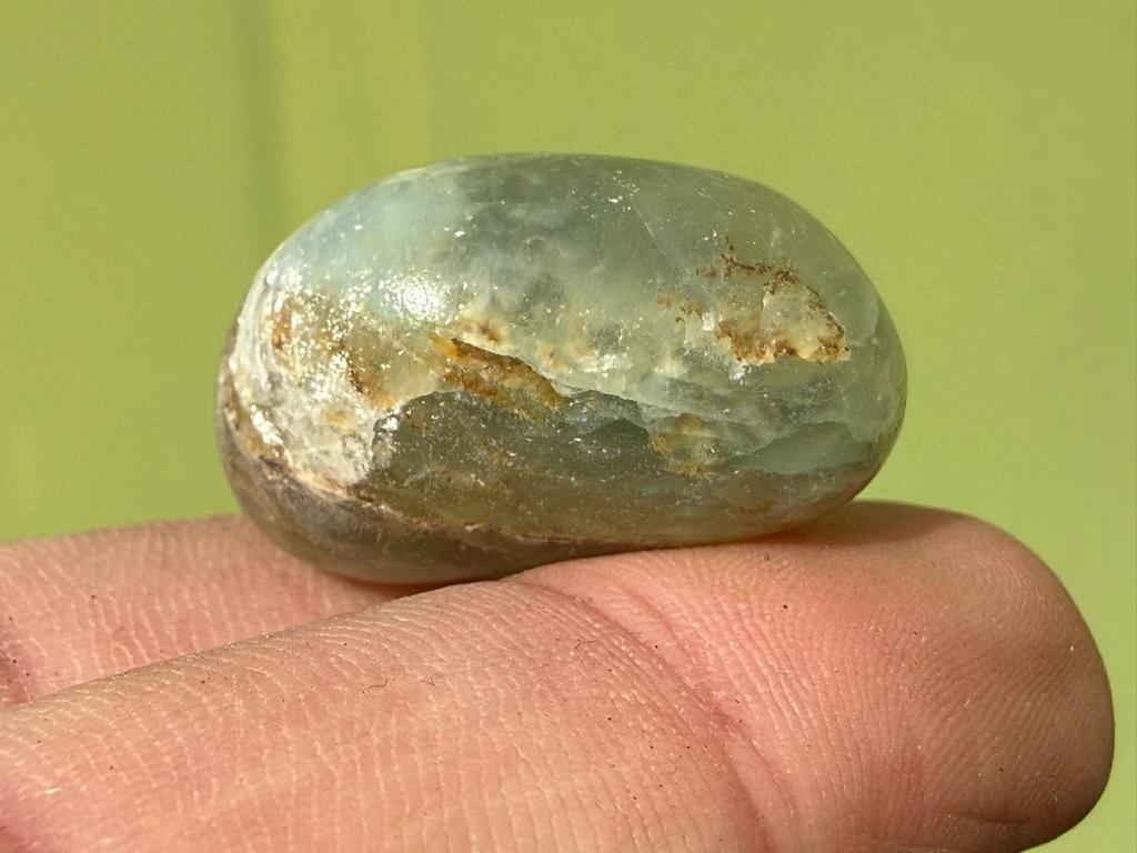 Lemurian Aquatine broekzaksteen mineralen, Ophalen of Verzenden, Mineraal