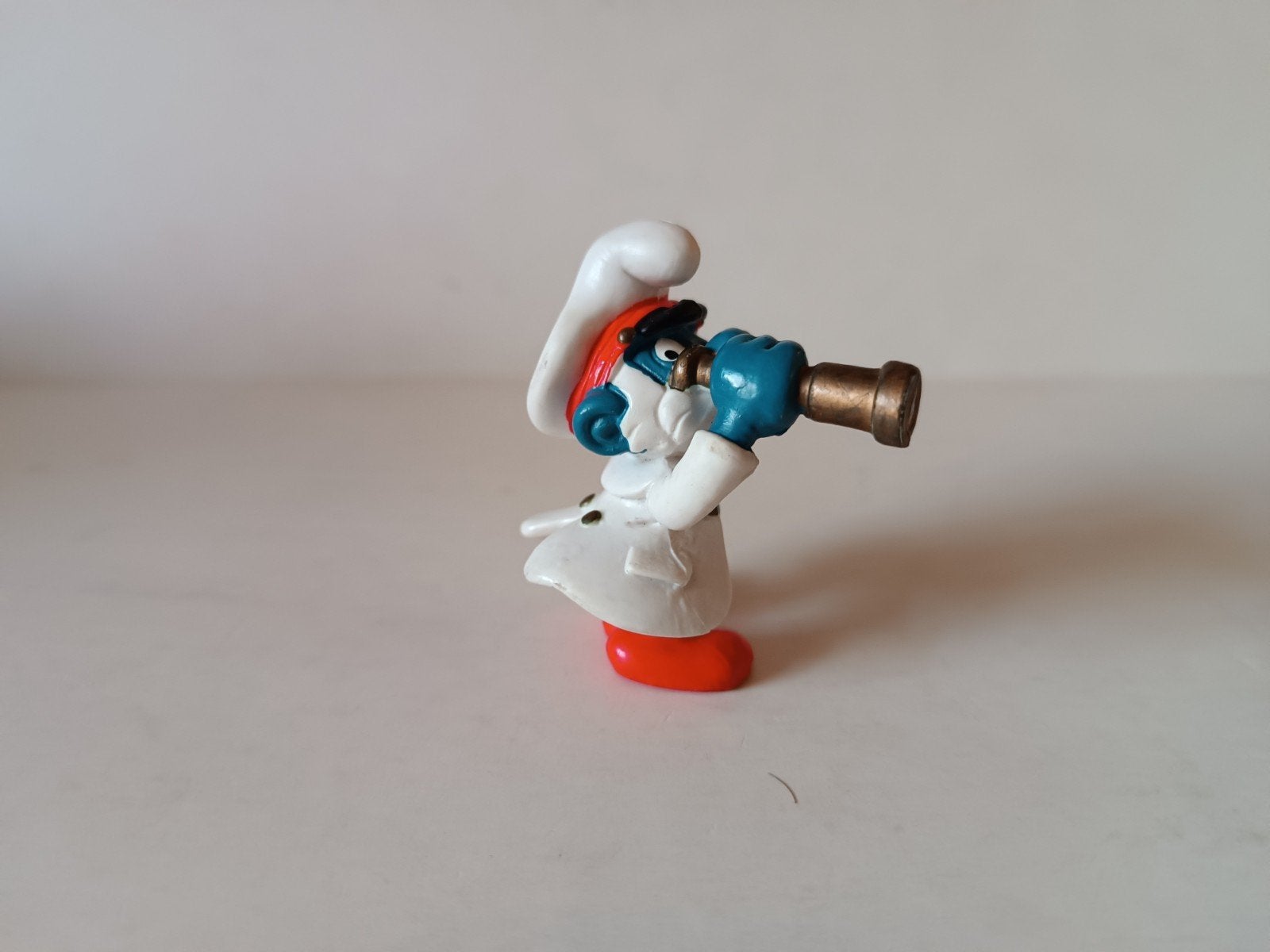 Schleich Smurfen Collectie: Kapitein Grote Smurf, Verzamelen, Smurfen, Ophalen of Verzenden, Gebruikt, Grote Smurf, Poppetje, Figuurtje of Knuffel