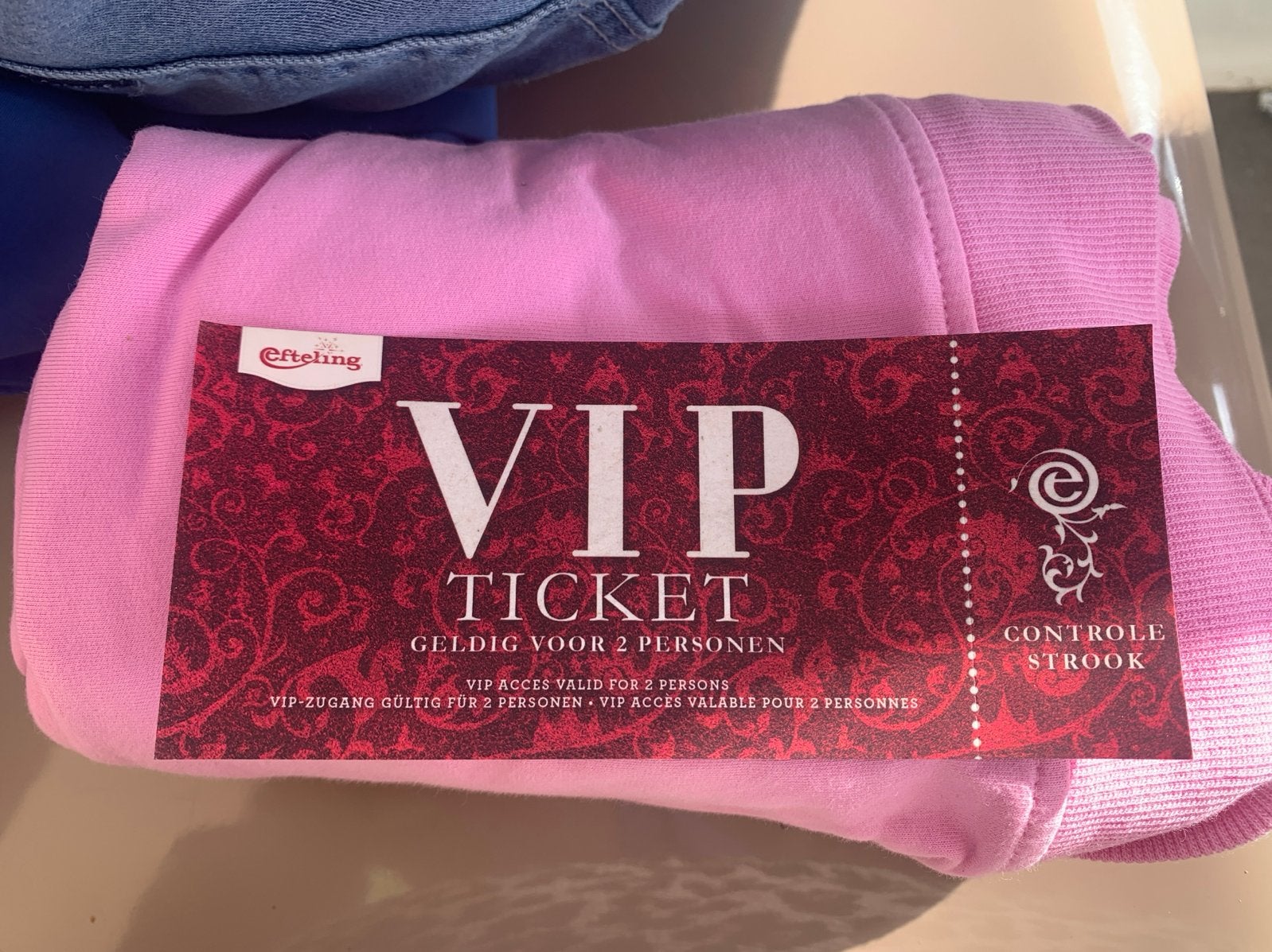 Vip kaart Efteling - geldig voor 2 personen, Tickets en Kaartjes, Twee personen, Ticket of Toegangskaart
