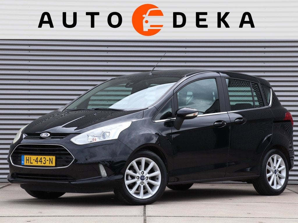 Ford B-Max 1.0 EcoBoost Titanium *Nieuwe distributieriem*, Auto's, Ford, Bedrijf, Te koop, B-Max, ABS, Achteruitrijcamera, Airbags