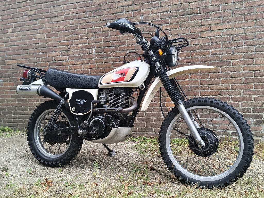 XT500 klaar voor de TET XT 500, Sportuitlaat, Occasion, Particulier, Enduro