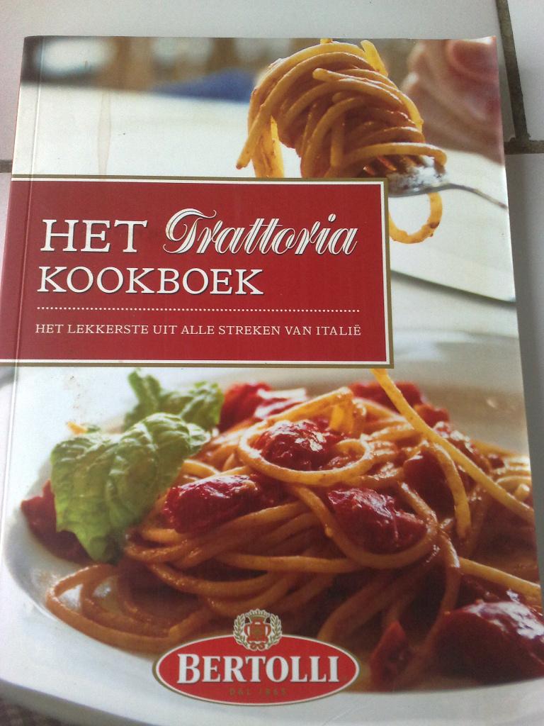 Het Trattoria Kookboek  - Bertolli, Verzenden, Zo goed als nieuw, Italië