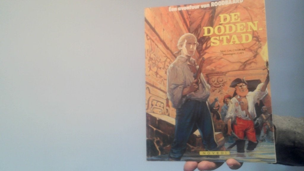 roodbaard 23 de dodenstad eerste druk 1987 novidi, Eén stripboek, Ophalen of Verzenden, Zo goed als nieuw