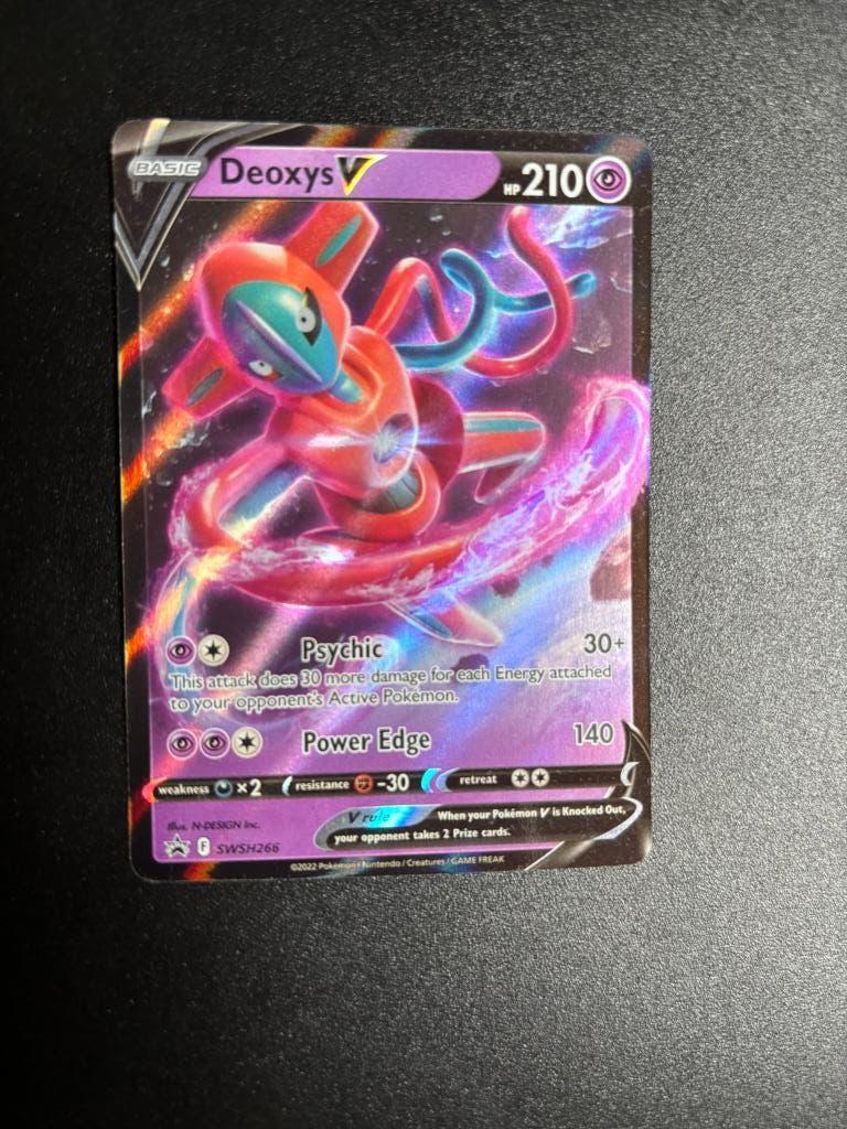 Deoxys V (SWSH 266), Ophalen of Verzenden, Zo goed als nieuw