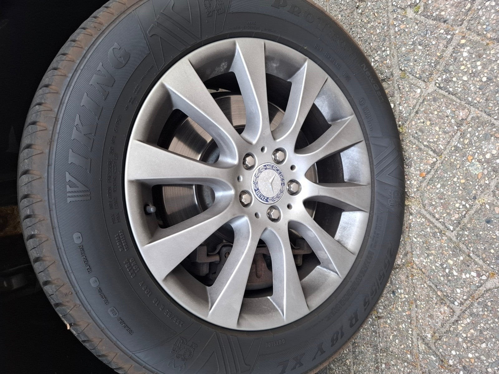 mercedes ml velgen 5x112, Ophalen, 18 inch, Gebruikt, 255 mm